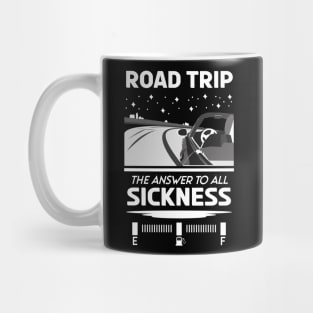 Road trip the answer to all sickness Mug